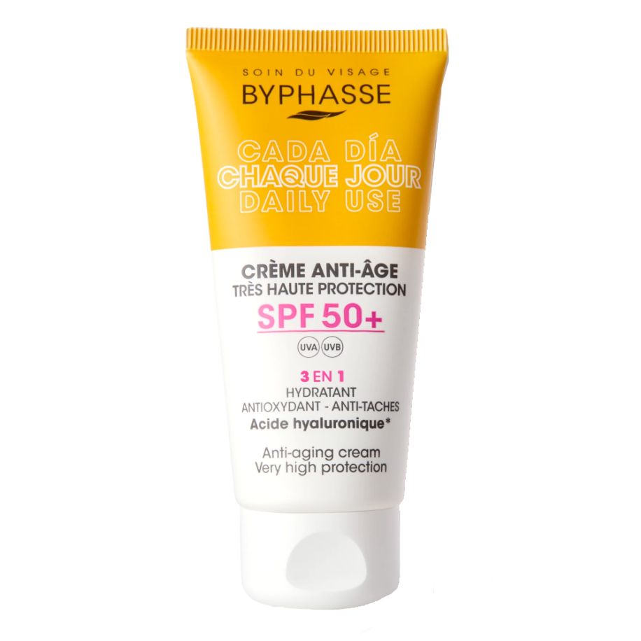 Byphasse - Crème anti-âge très haute protection SPF50+ - 50ml